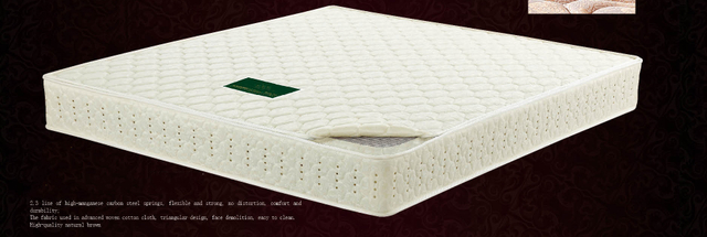 Full Size Quality Upholstered Coconut Fiber Latex Inner Spring Mattress High End Customizable King Size Bed Mattress UL-RSK002