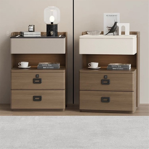 Modern Design Bedroom Furniture Bedside Table Wood Nightstand