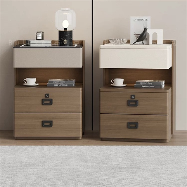 Simple Bedroom Bedside Cabinet Storage Cabinet Storage Side Table Nightsatnd