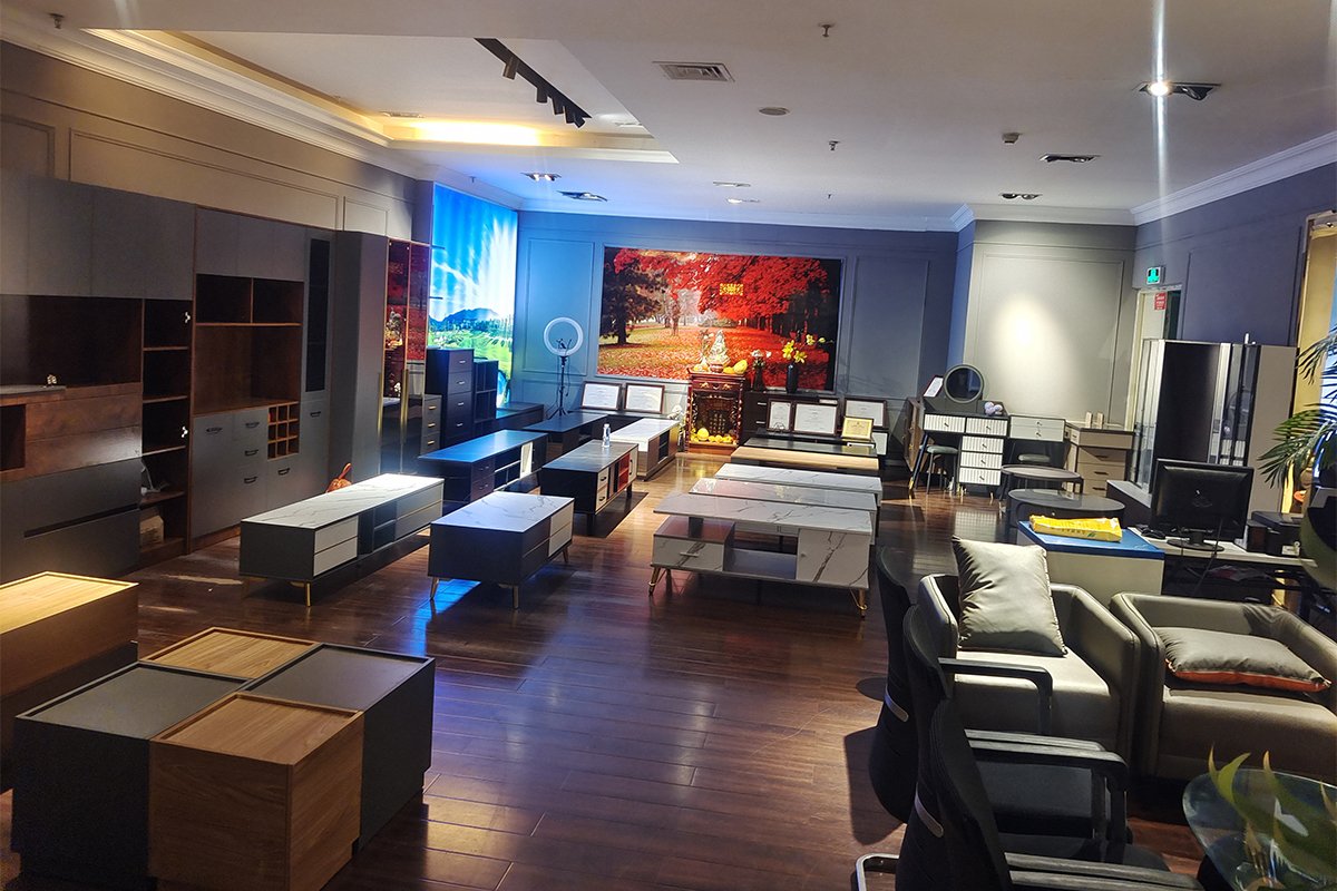 furniture display room