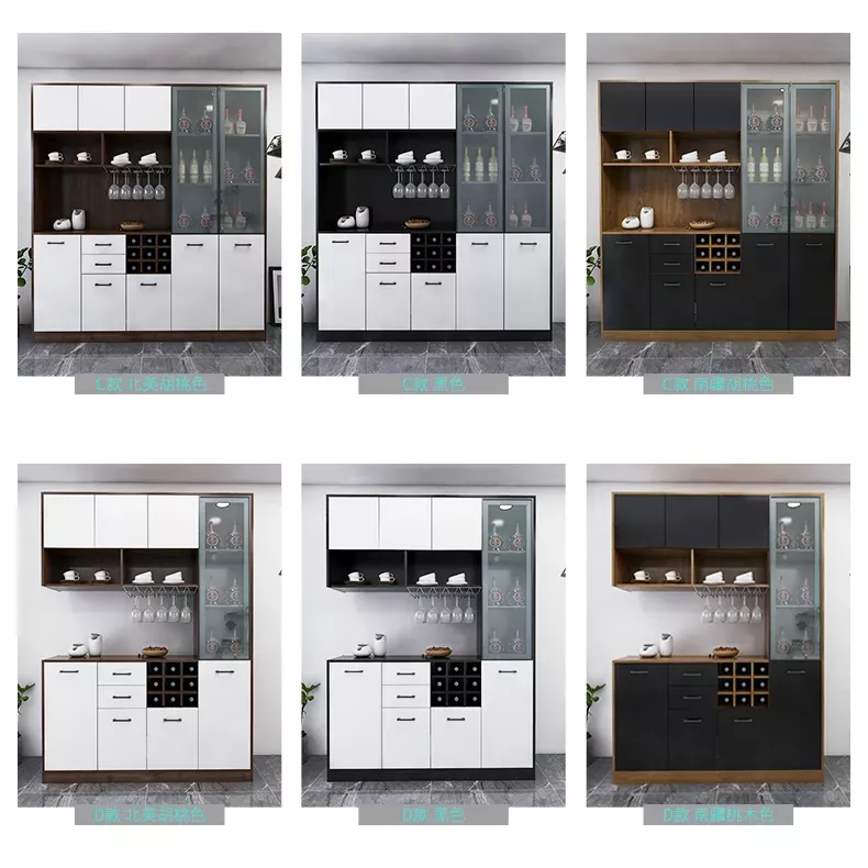 Modern Living Room Furnitutre Simple White Hall Home Showcase Cabinet Wine Display Cabinet