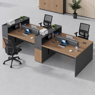 Modern Design Commercial Furniture Computer Workstation Partitions Office Staff Table Office Desk