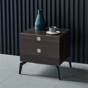 Factory Manufacturer Bedside Table Wooden Nightstand Bedside Cabinet