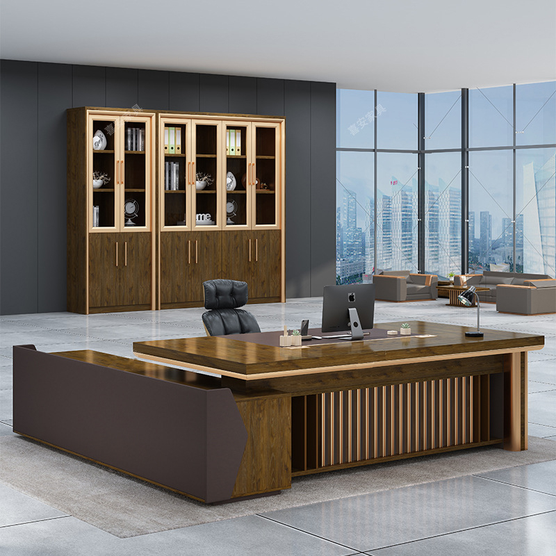 China manufacture Cheap luxury office furniture modern wooden design tableUL-23FD2008